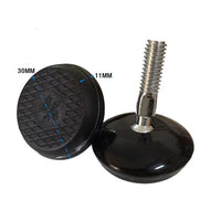 Ajustable screw foot pad for furniture