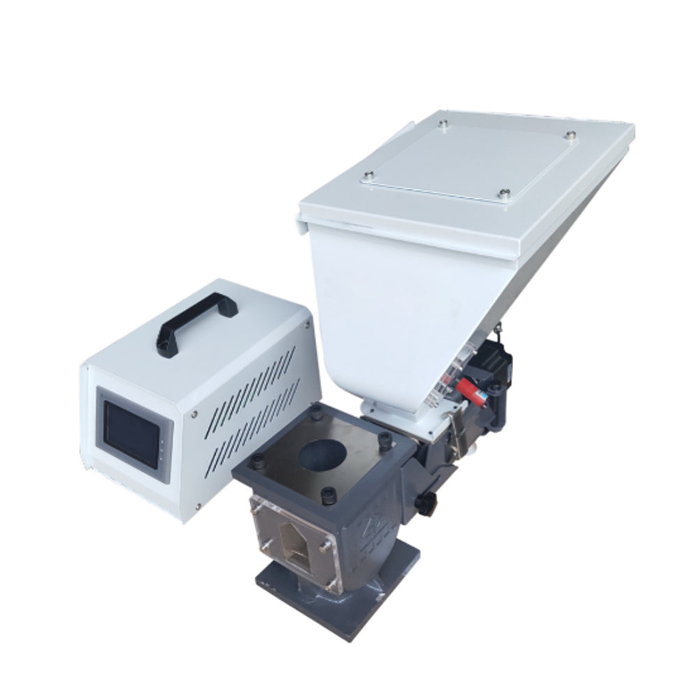 Single and two-colour metering volumetric masterbatch mixing machine ...