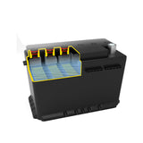 Start/stop battery safety valve