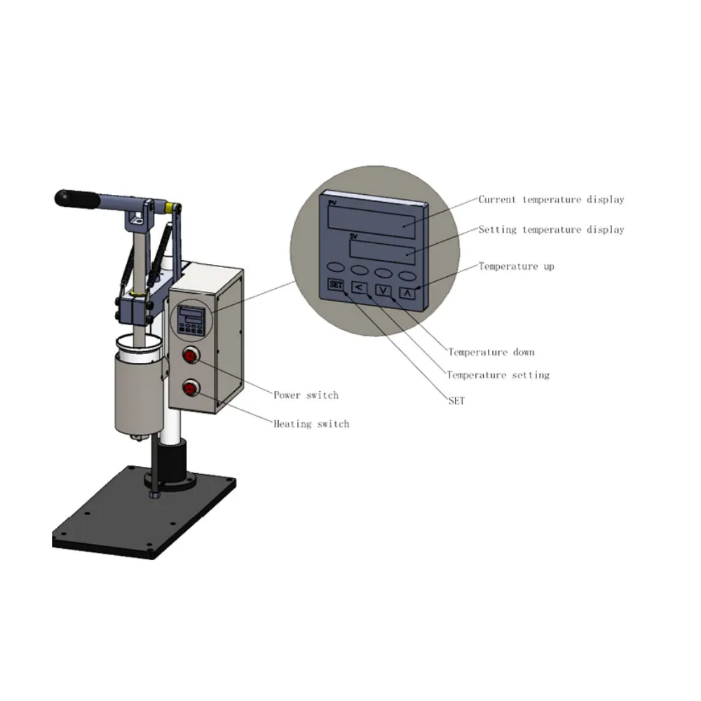 Benchtop Manual Plastic Micro Preform Injection Molding Machine – TWmolding